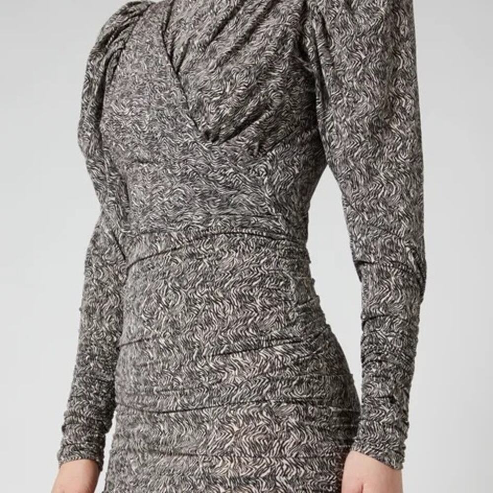 Isabel Marant Ghita Zebra Mini Dress NWT Sold Out $812 - Picture 2 of 12